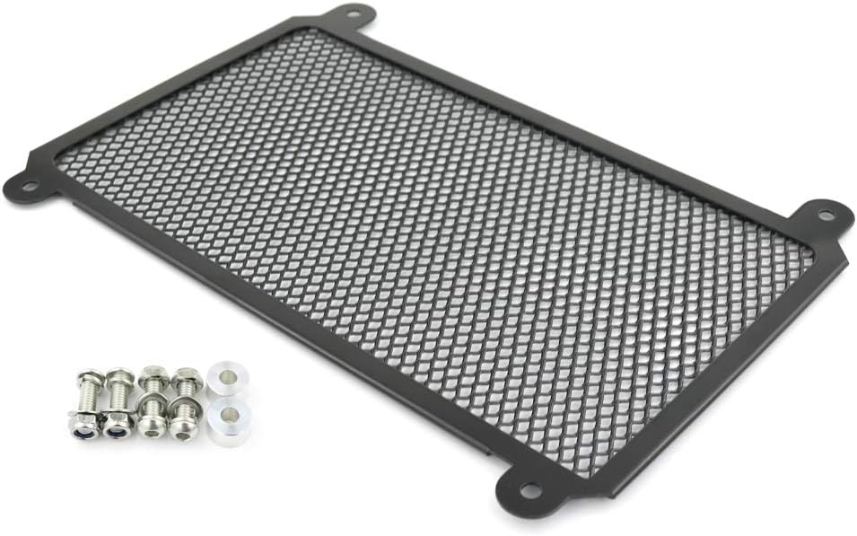 Xitomer Aluminum Radiator Guard, Fit for NINJA400 Radiator Guard Z400 2018 2019 2020 Radiator Cover NINJA 250 2018 2019 Z250 2018 2019 2020, Radiator Grille (Black)