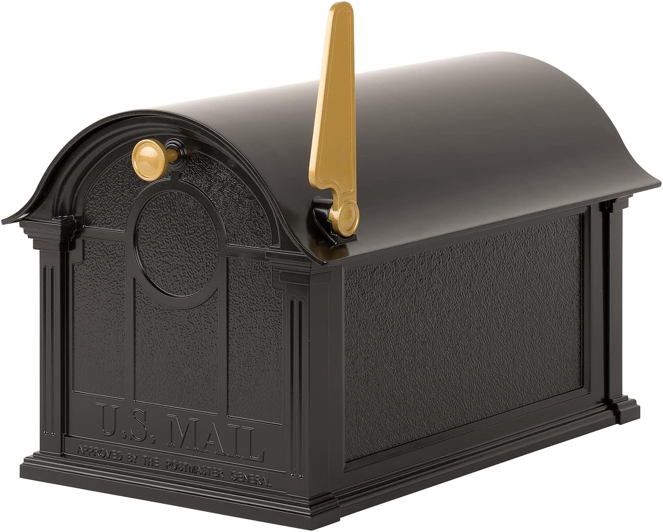 Whitehall Balmoral Mailbox - Black, Extra Large