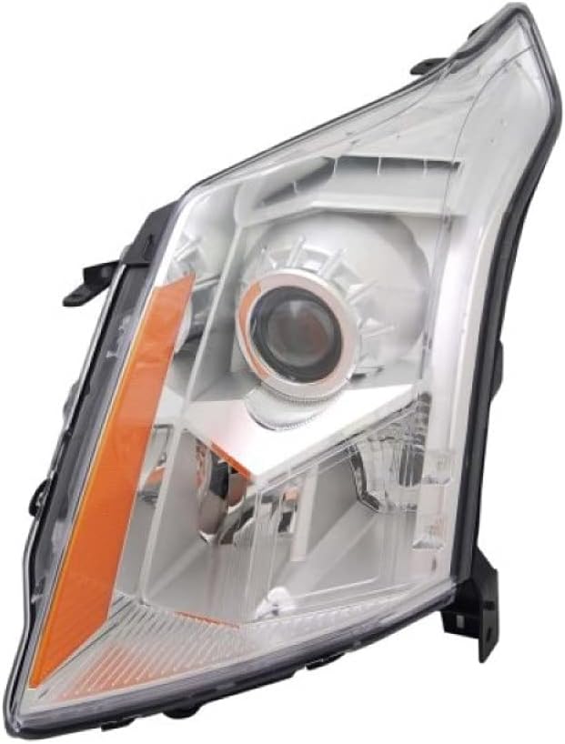 CarLights360: For Cadillac SRX Headlight Assembly 2010 11 12 2013 Driver Side CAPA Certified Halogen Type For GM2502345