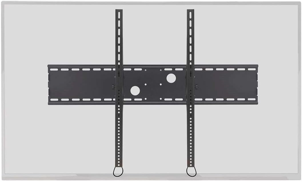 Monoprice Stable Series Extra Wide Tilt TV Wall Mount Bracket for TVs 60in to 100in Max Weight 220 lbs VESA Patterns Up to 1000x800 Works with Concrete & Brick UL Certified Black Pack of 2