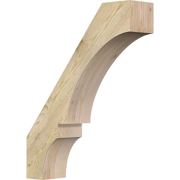 Ekena Millwork 6x22W x 24x22D x 30x22H Balboa Rough Sawn Brace, Douglas Fir