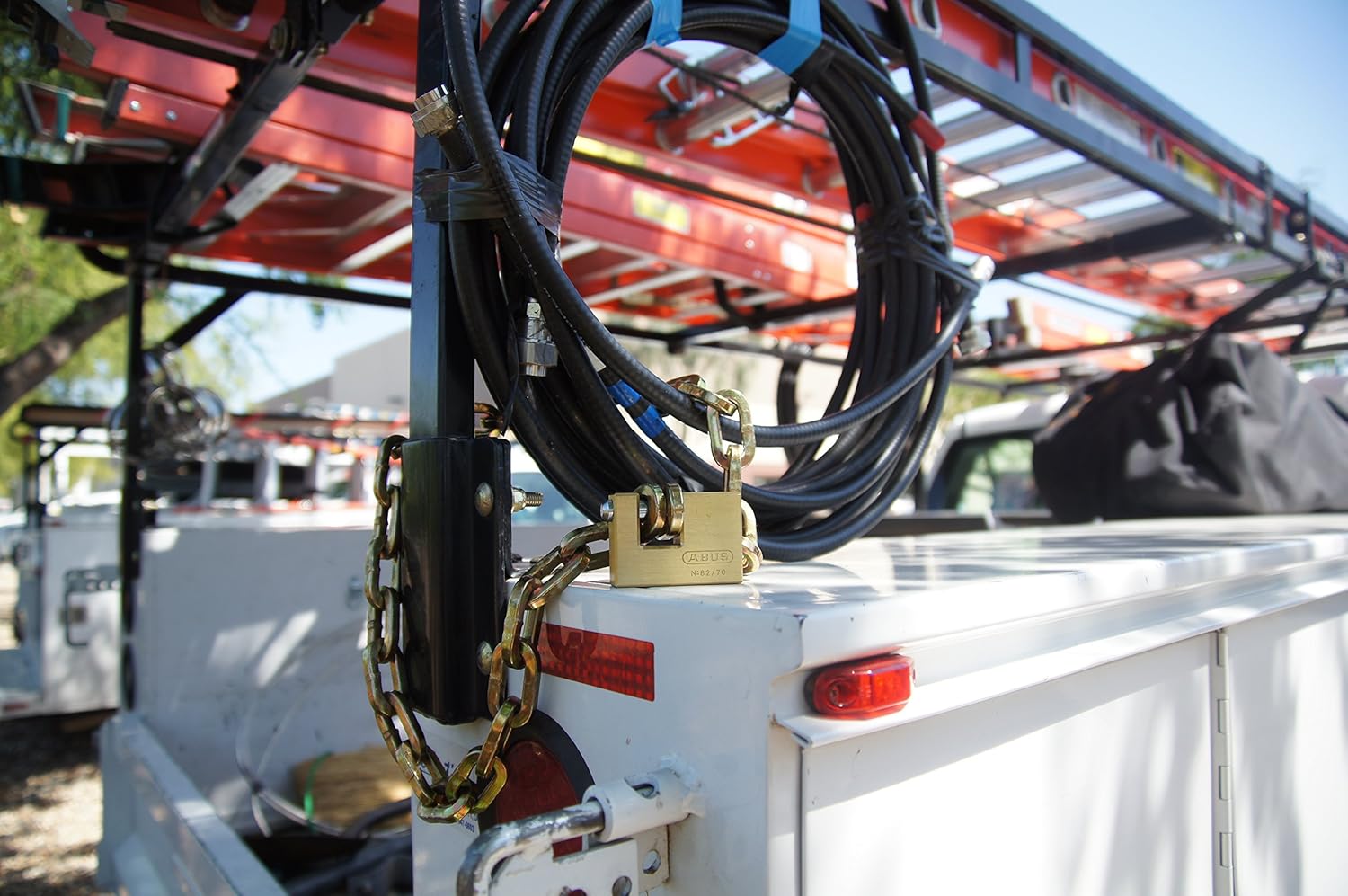 ABUS 82/90 Monoblock Brass Padlock Keyed Different Pack of 2