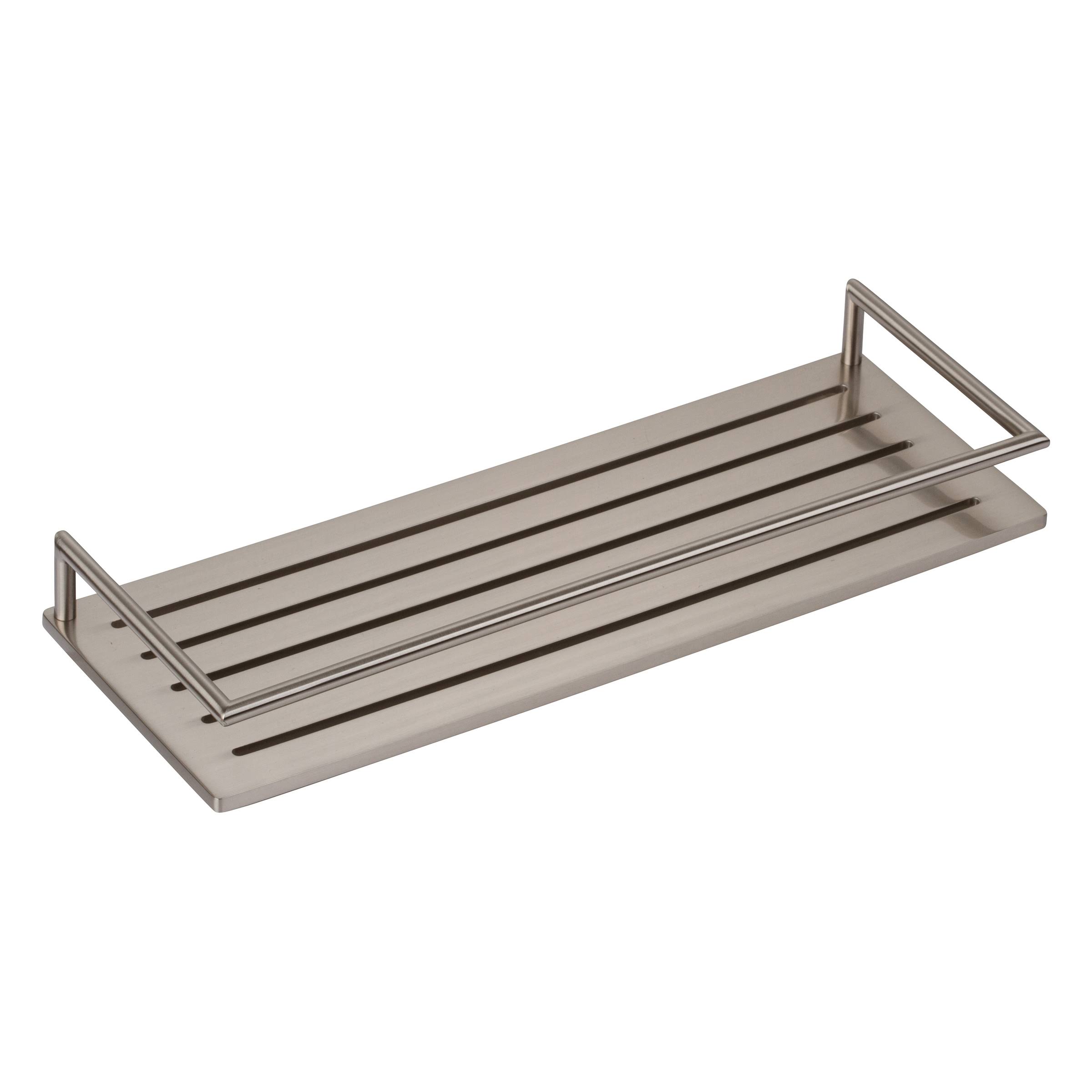 Ginger 28502/SN Surface 12x22 Shower Shelf, Satin Nickel