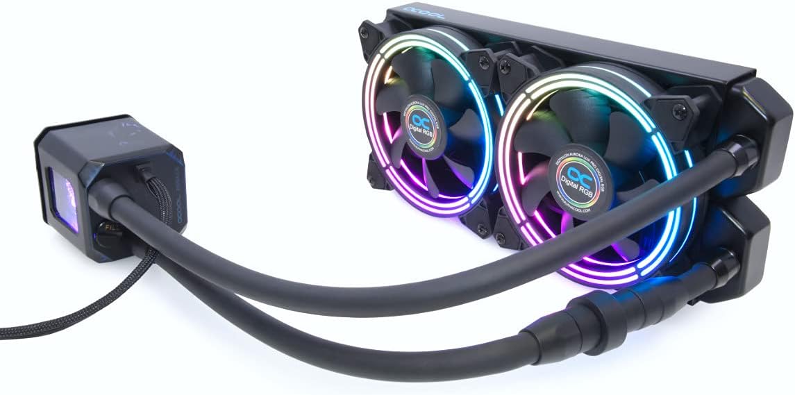 Alphacool Eisbaer Aurora All-in-One CPU Cooler, 240, Digital RGB