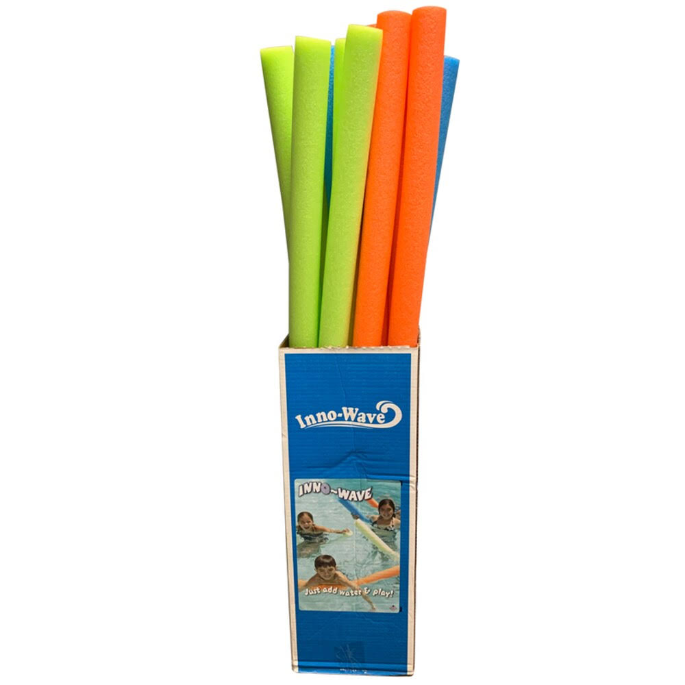 Water Sports 8038207 Inno-Wave Assorted Foam Pool Noodle - Pack of 32
