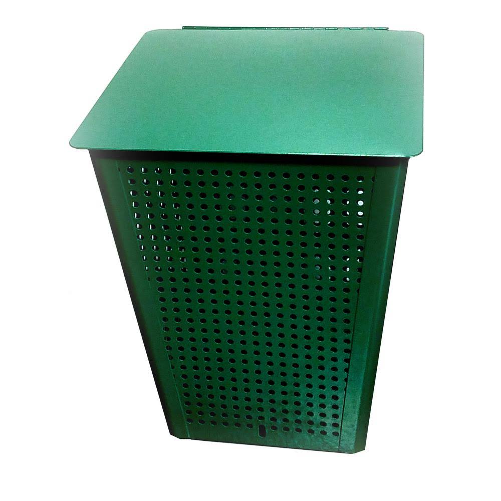 Doggy Do Pet Station Aluminum Trash Receptacle with Lid