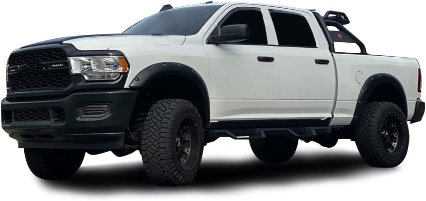 BLACK HORSE Atlas Roll Bar RB-BA1B - Black Compatible with 2000-2022 Dodge Ram 1500/2500 / 3500 F-150 / Titan/Sierra 1500/2500/3500 Tundra/Silverado 1500/2500 / 3500