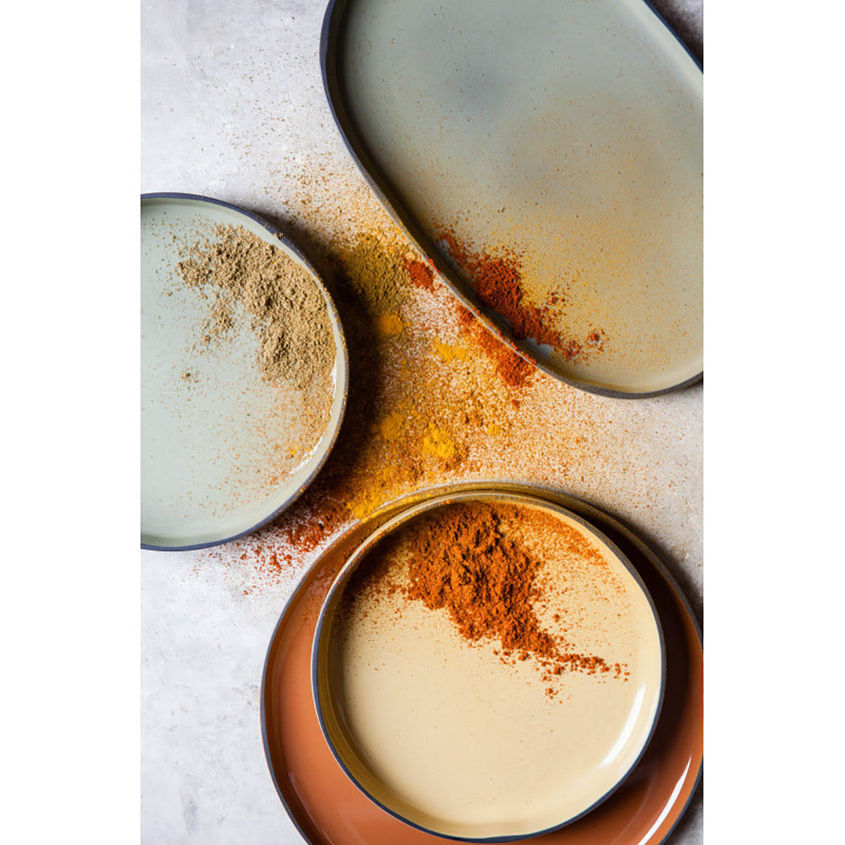 Caractere Service Plate-Cinnamon by Revol France from Didriks