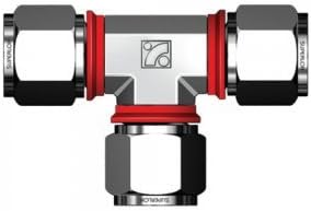 Superlok SUTI - 316 Stainless Steel Tube Compression Tee - Built in Gap Gauge - 1/2