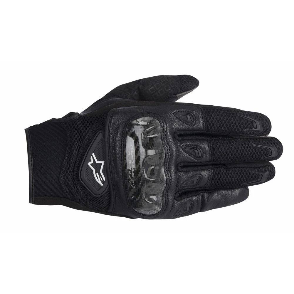 Alpinestars Black SMX-2 Air Carbon Gloves