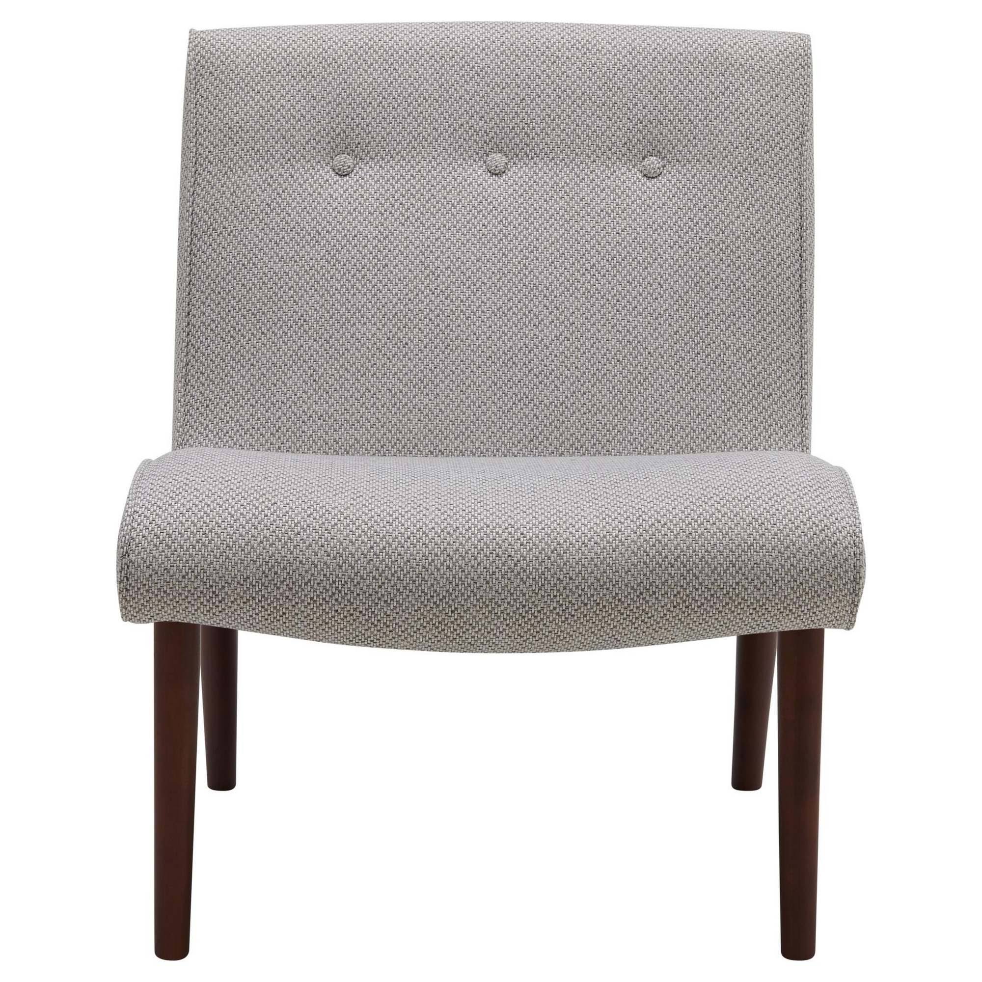 New Pacific Direct Alexis Fabric Chair, Cardiff Gray