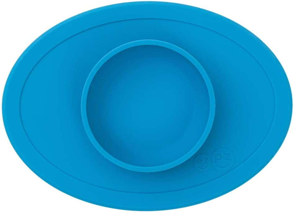Tiny Bowl, ezpz Placemats, Blue