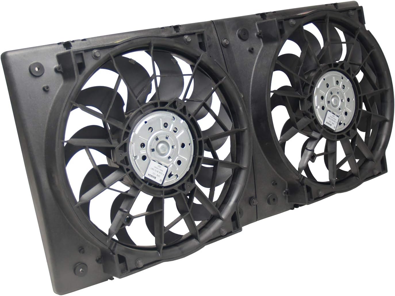 Derale 16928 High Output Dual Radiator Fan,Black