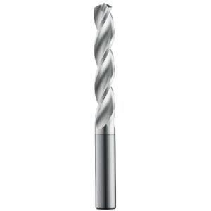SGS 13/64x22 124&deg; Helical Flute Solid Carbide Screw Machine Drill Bit - Uncoated, Right Hand Cut, 1.1024x22 Flute Length, 2.598x