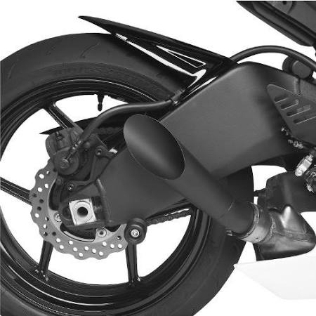 Hotbodies Racing 60801-2102 Megaphone Slip-On Exhaust - Shot Peen