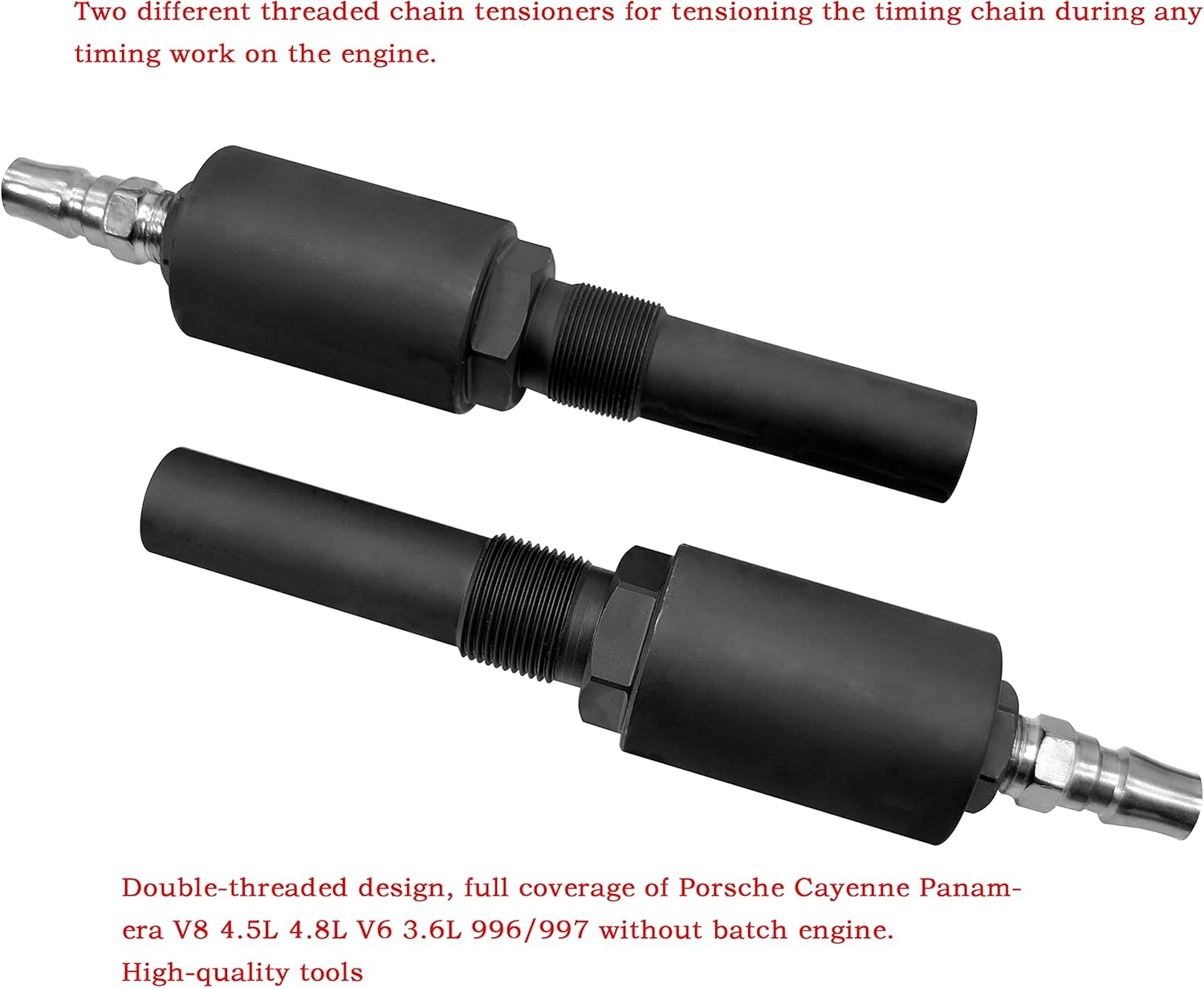 ZKTOOL 2066 Engine Camshaft Alignment tensioning Locking Repair Replacement Timing Compatible with Porsche Cayenne Panamera V8 4.5L 4.8L V6 3.6L 996/997 Engine,Compatible with Audi Q7,9678,9595.