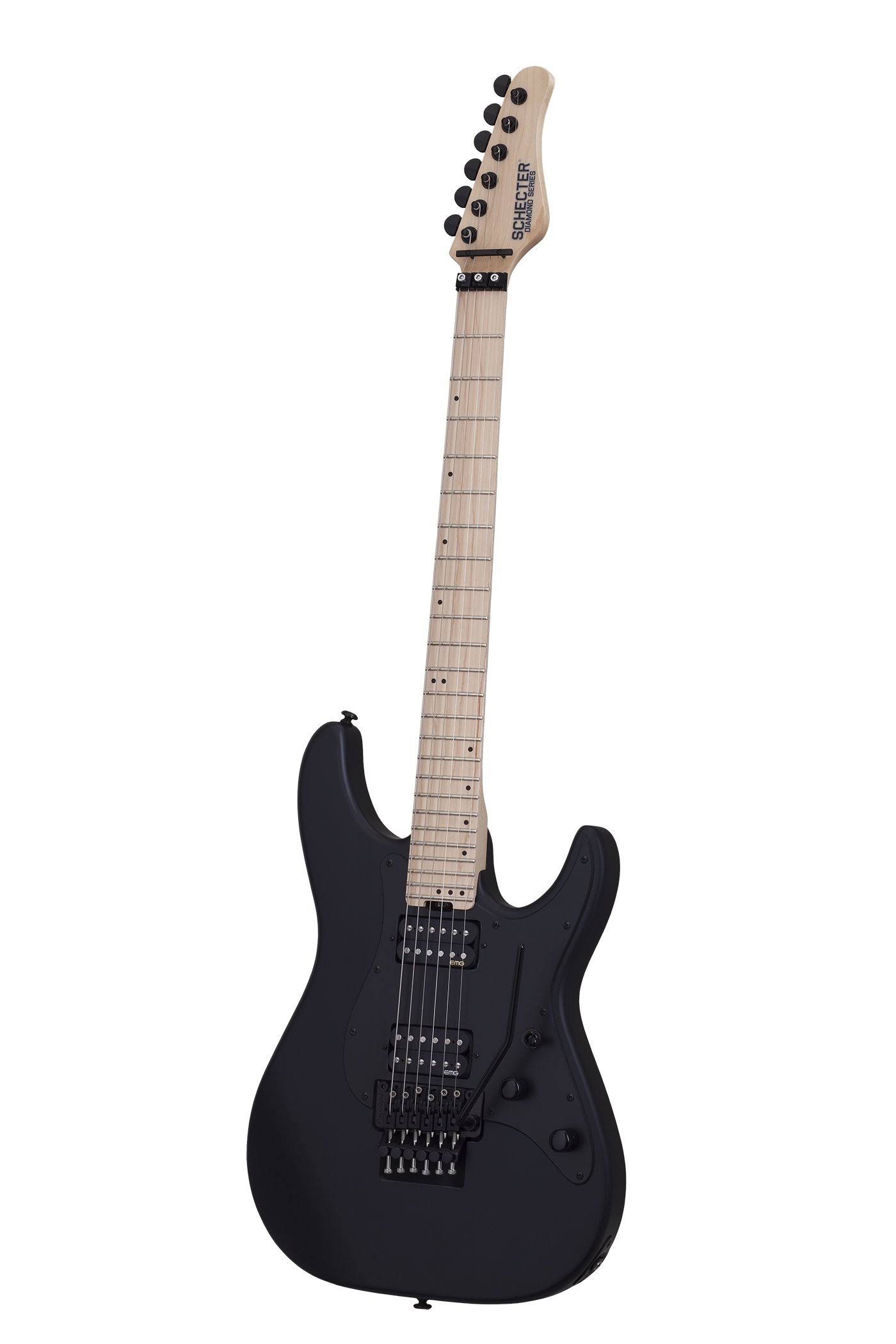 Schecter Sun Valley Super Shredder FR Electric Guitar (Satin Black)