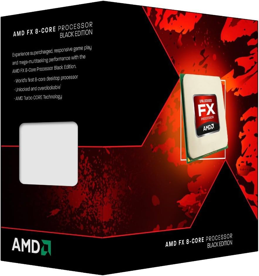 8350 - AMD 8350 AMD FX 8350 Black Edition, Vishera, 8 Core, AM3+, 4.0GHz, 16MB Total