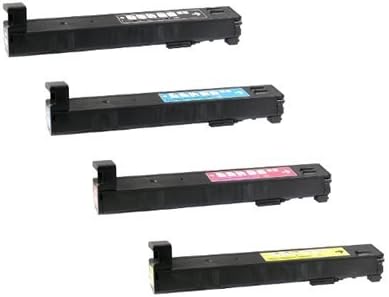 GLB Premium Quality Remanufactured Replacement for HP 826A Toner Cartridge Set CF310A CF311A CF312A CF313A (Black, Cyan, Yellow, Magenta)