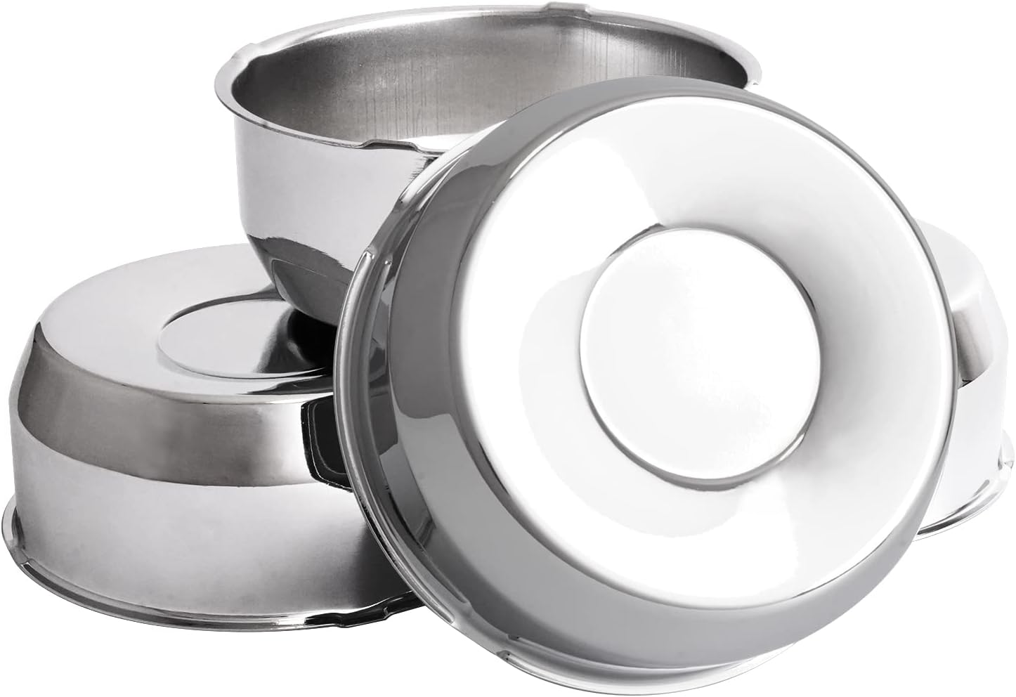 KitsPro 108MM 4.25Inch Wheel Center Caps for Truck Rims , Pack of 4 (Chrome)