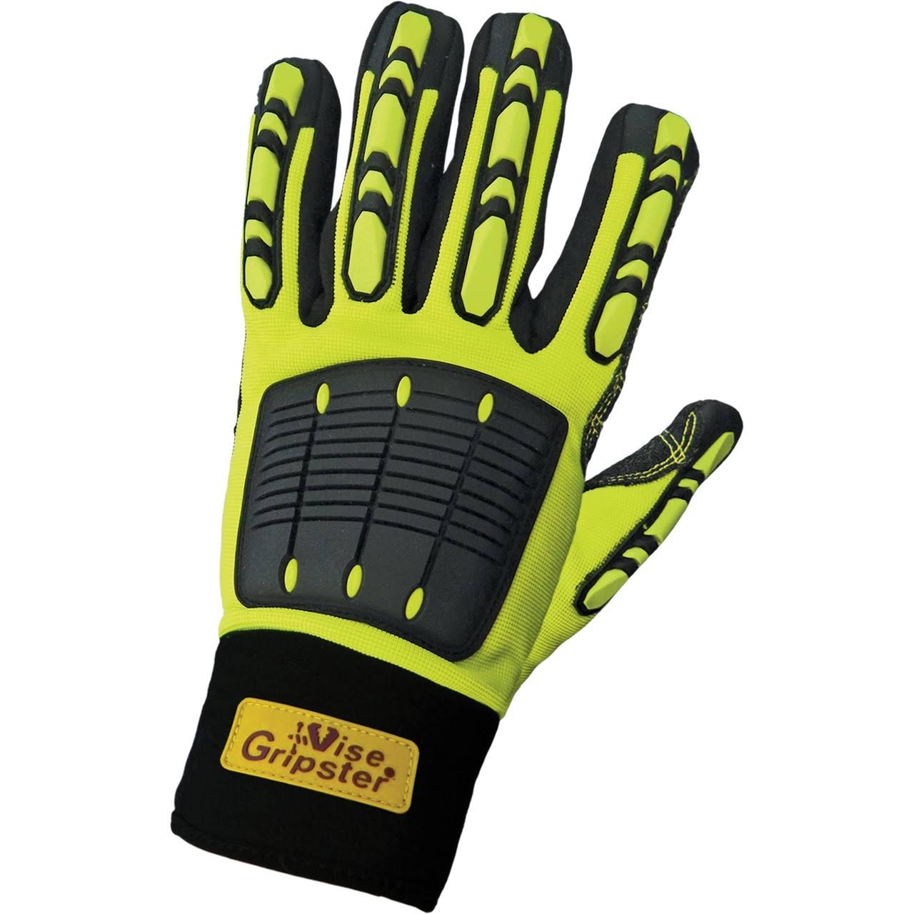 Global Glove SG9966 - Vise Gripster - High-Visibility TPR Impact Resistant Gloves