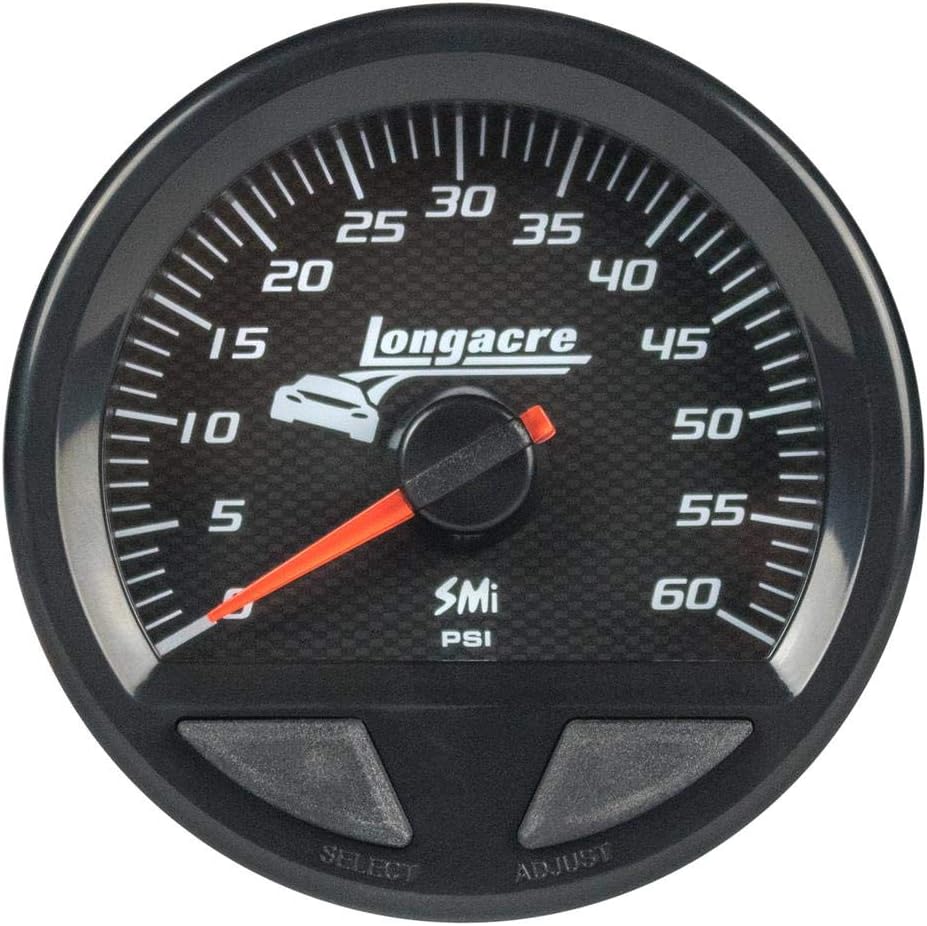 Longacre&reg; 52-46748 SMi Elite Waterproof Water Press. Gauge