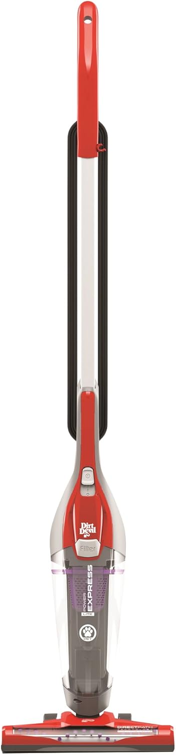 Dirt Devil Power Express Lite 3 in 1 Stick Vacuum SD22020B, Red