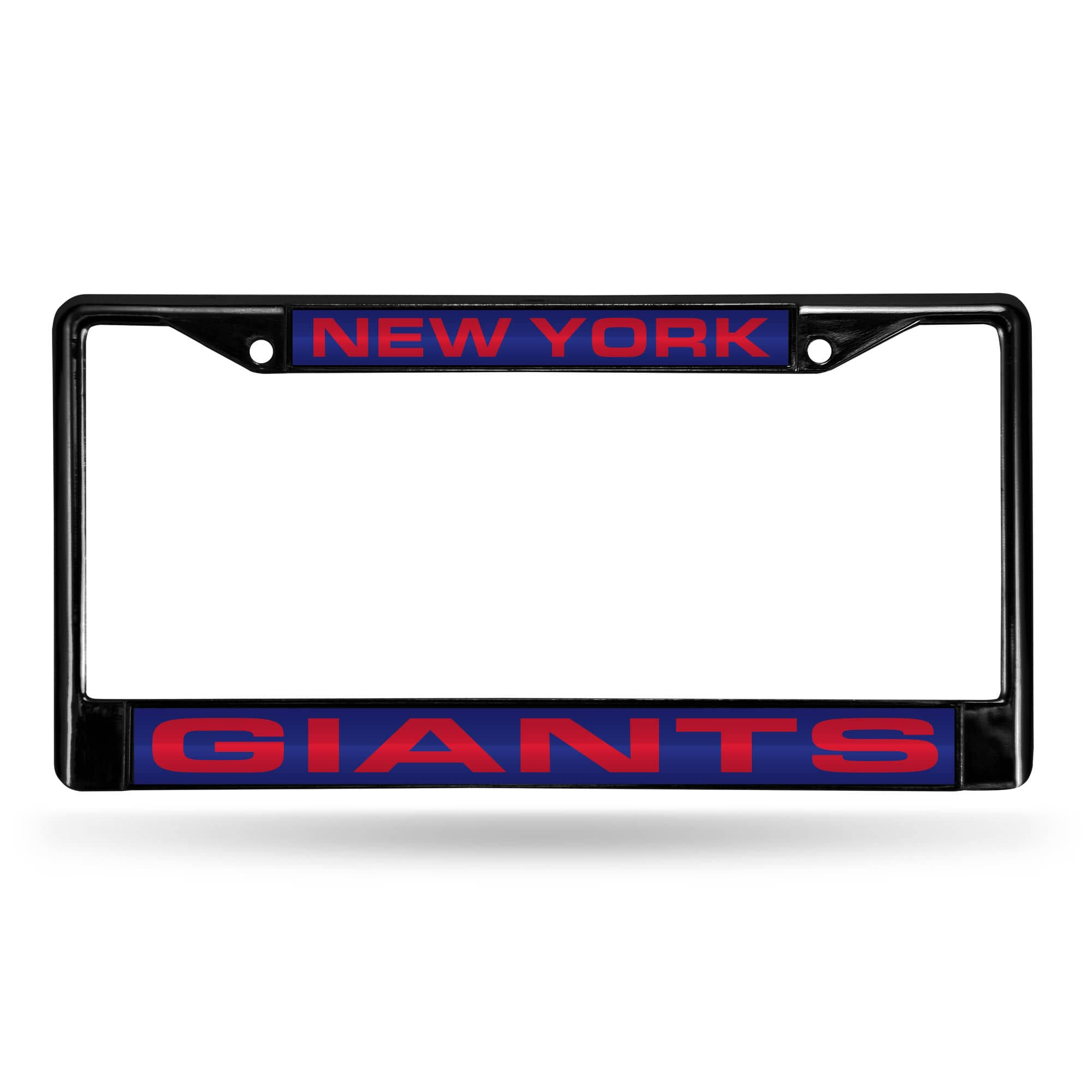 6x22 x 12x22 Red and Black NFL New York Giants License Plate Cover at christmas.com