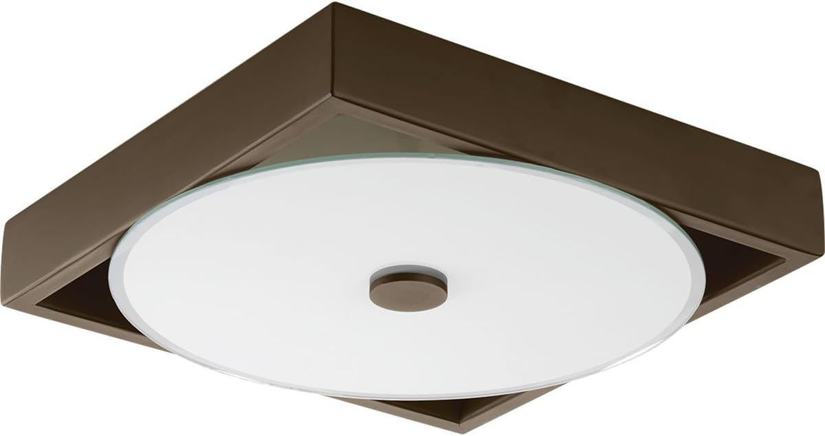 Progress Lighting P350026-129-30 Frame One-Light LED Large Flush Mount Sconce (11