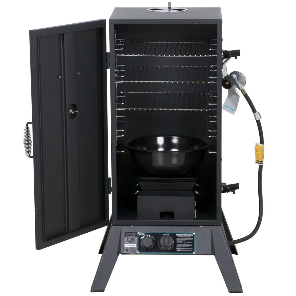 Weston 41-0701-W Powder-Steel Gas Smoker - 2638W - Black