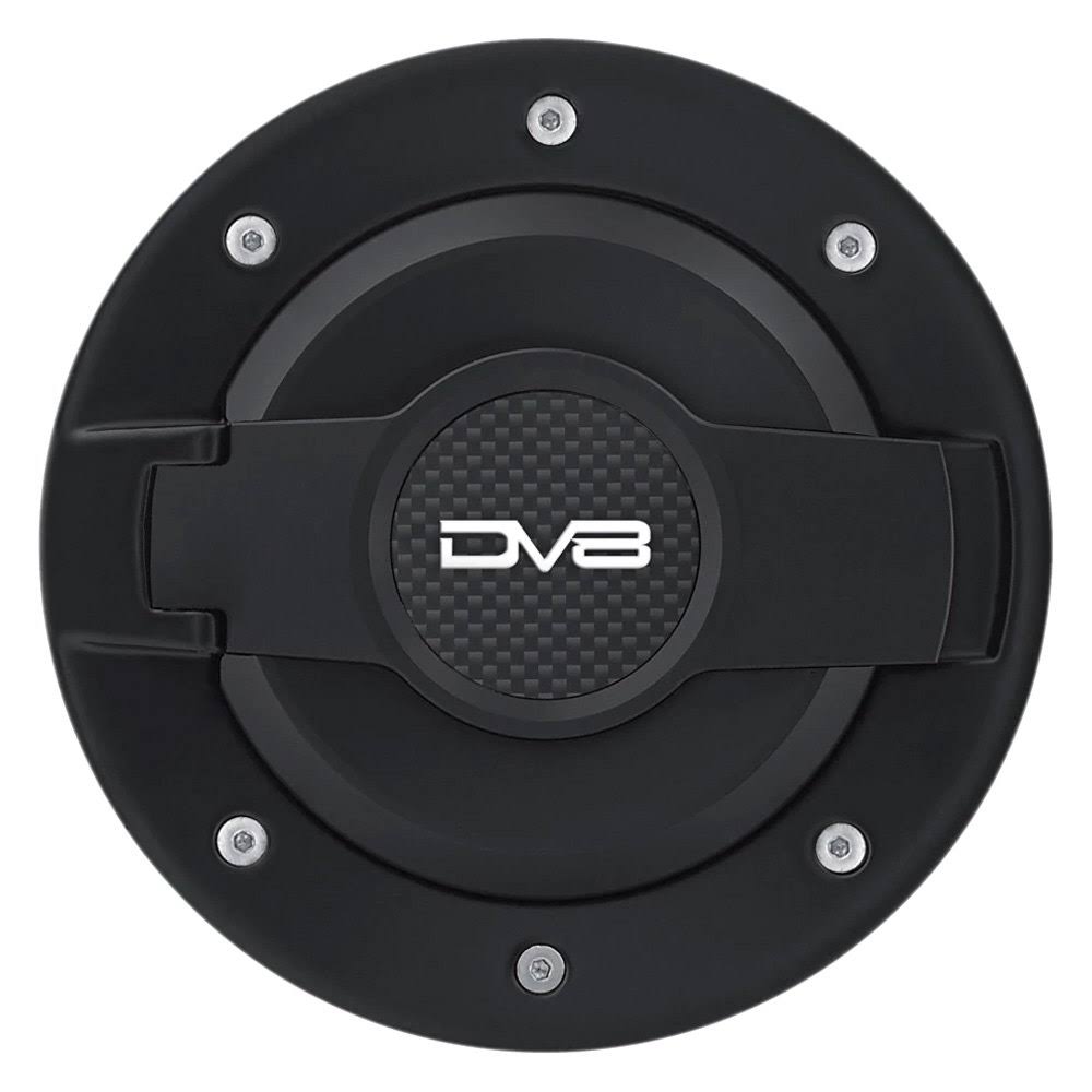 DV8 Offroad D-JP-190004-BLACK - 2007-2018 Jeep JK All Black Fuel Door Assembly