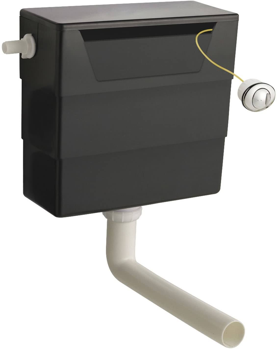 Hudson Reed XTY006 Universal Access Concealed Cistern - Black