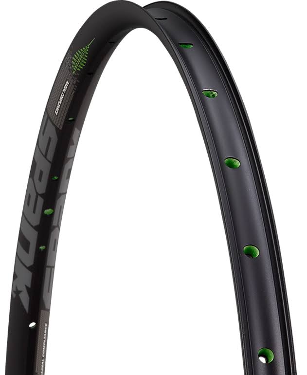 Spank Flare 24 OC Vibrocore Rim - 650b/27.5 inch - 28H - Black - C0205270120ASPK
