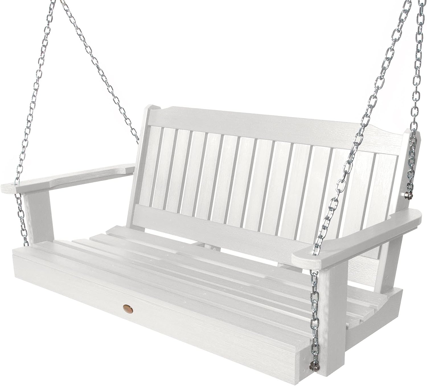 Highwood AD-PORL1-BKE Lehigh Porch Swing, 5 Feet, Black
