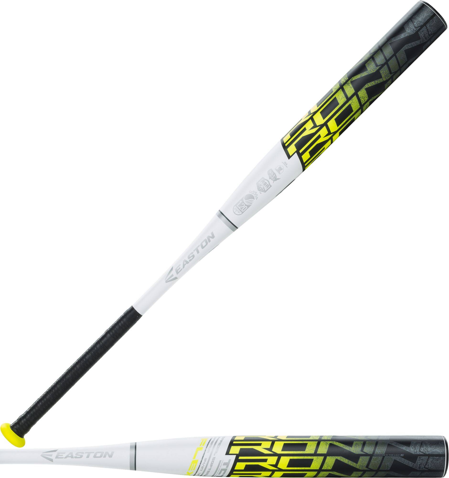 New Easton Ronin SP18R1UA Slowpitch Softball Bat White/Black/Yellow