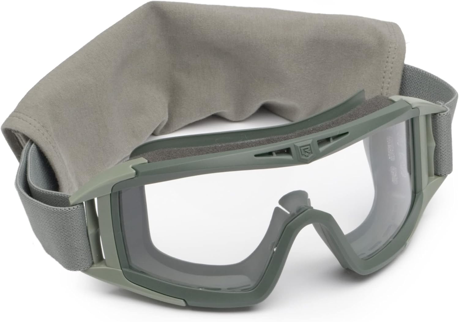 Revision Desert Locust Military Goggles Basic Kit – Clear Lens, Foliage Green Frame, One Size – Anti Fog Eye Protection Ballistic Goggles – Made In USA Pack of 2