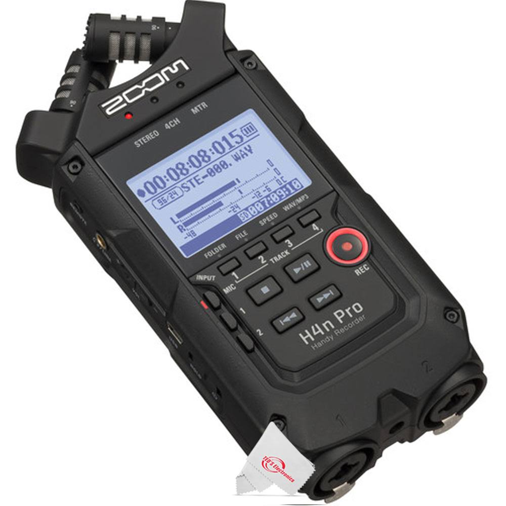 Zoom H4n Pro Handy Recorder - Black