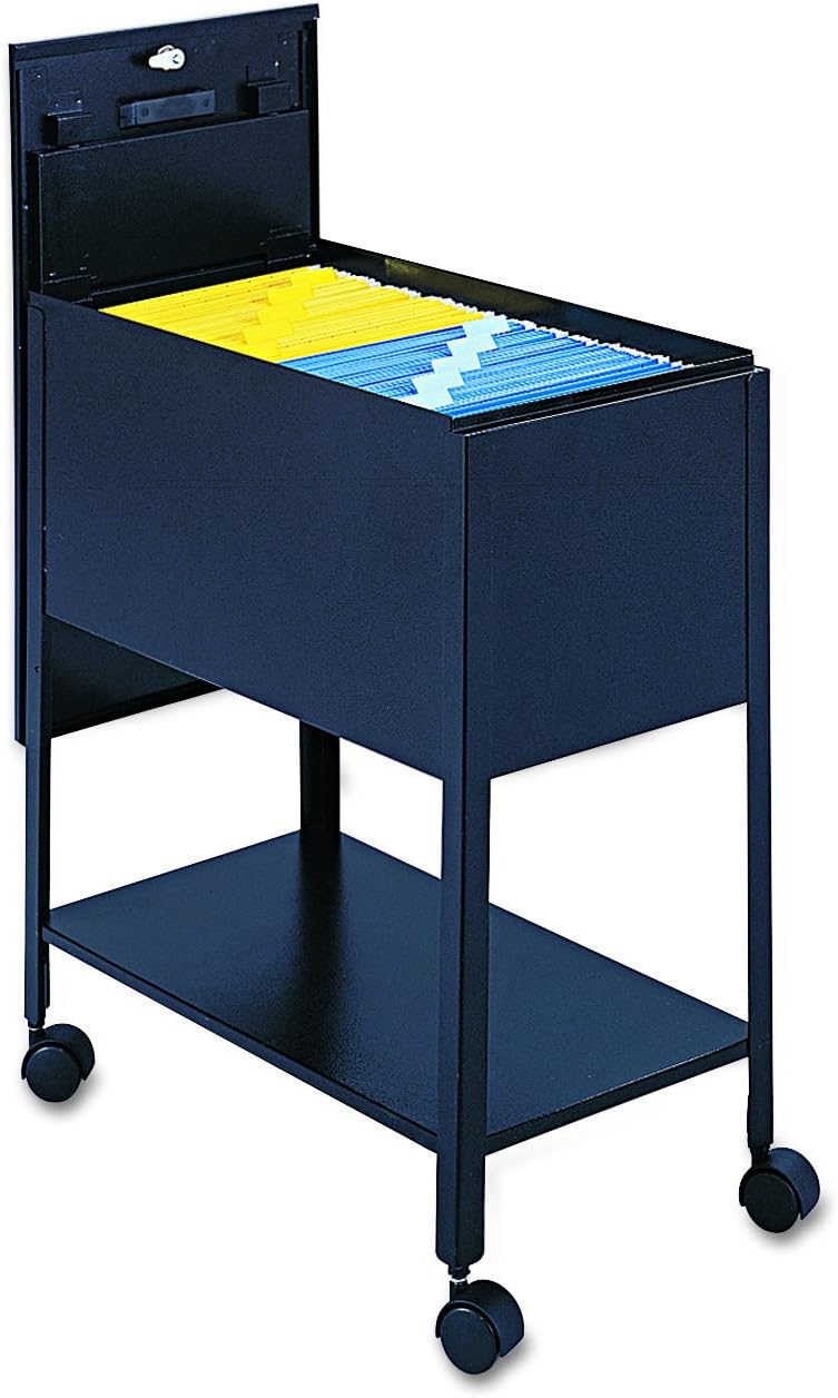 Safco Extra Deep Tub Mobile File Cart, 28.3