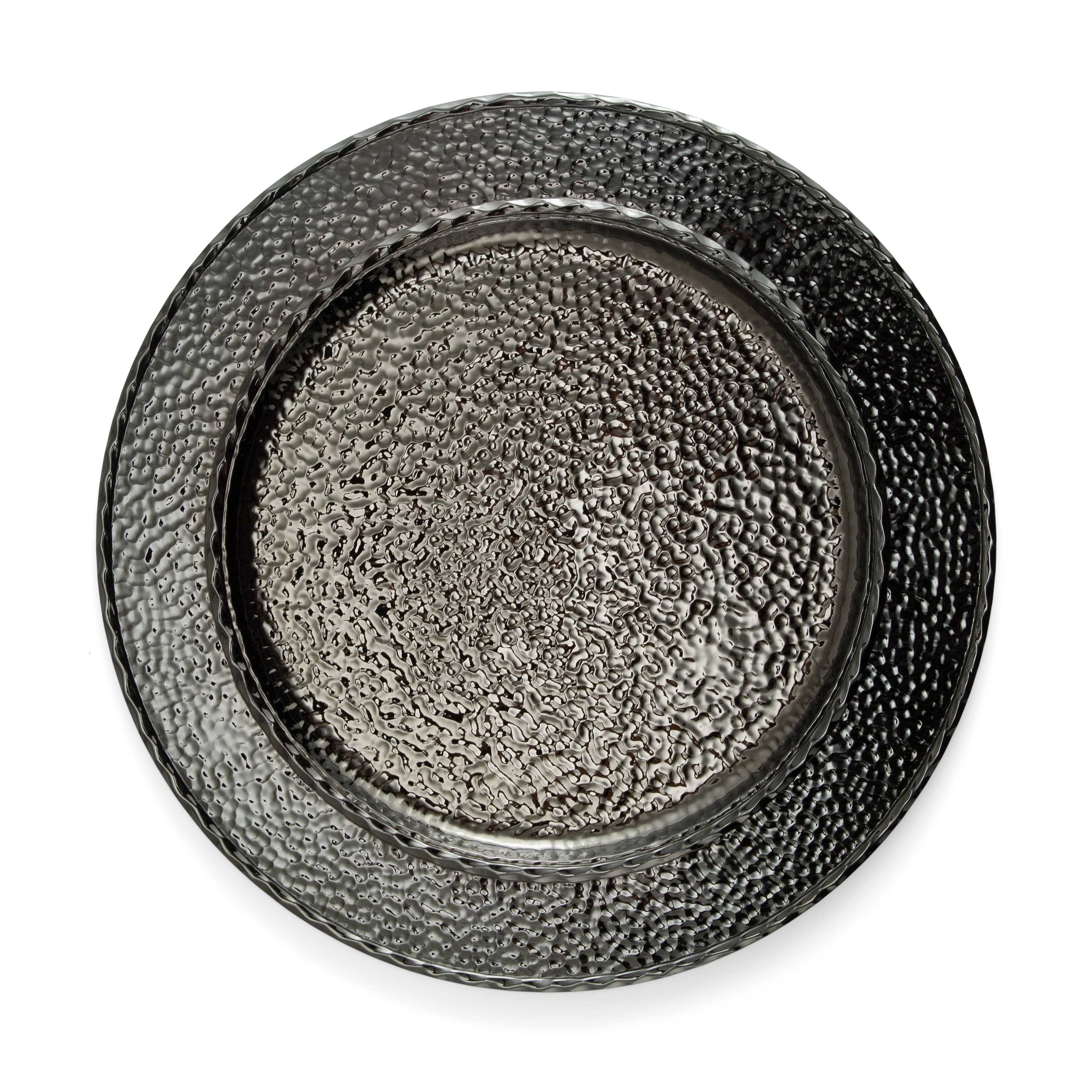 Michael Aram Hammertone Charger - Black