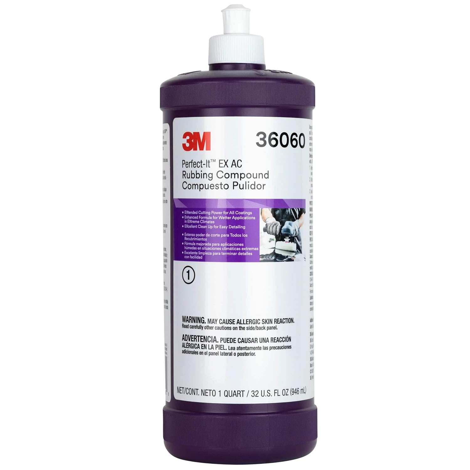 3M Perfect It Buffing And Polishing Kit | 36060 06094 06068 3M Rubbing Compound, Machine Polish, Ultrafine Polish | Buffing Compound, Car Polishing Kit | Bundled With Kangaroobands Microfiber Cloth