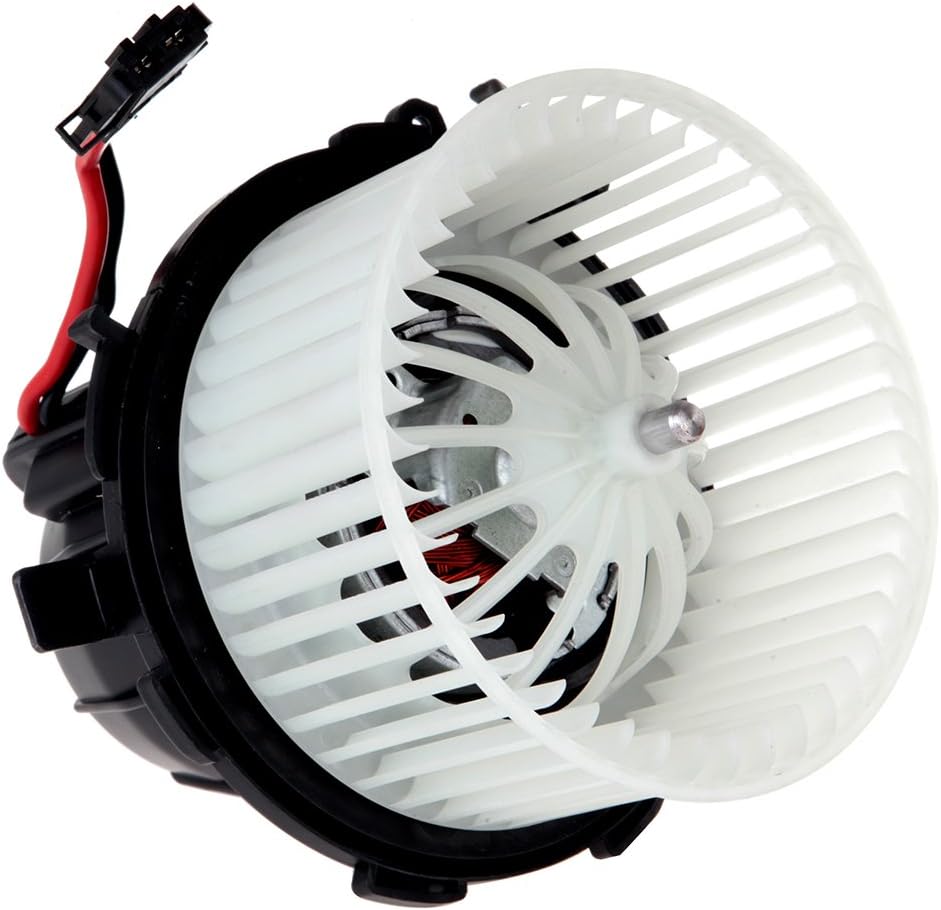 SCITOO ABS Plastic Heater Blower Motor for Audi w/Fan HVAC Blowers Motors fit for 2009-2012 for Audi A4/2008-2012 for Audi A5/2009-2016 for Audi Q5/2009-2012 for Audi S4