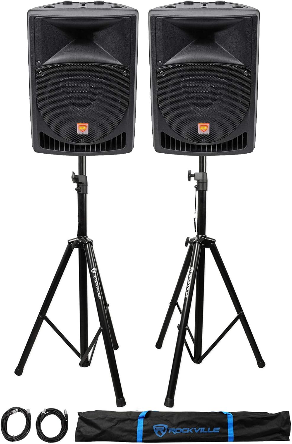 Pair Rockville Power Gig RPG8 8