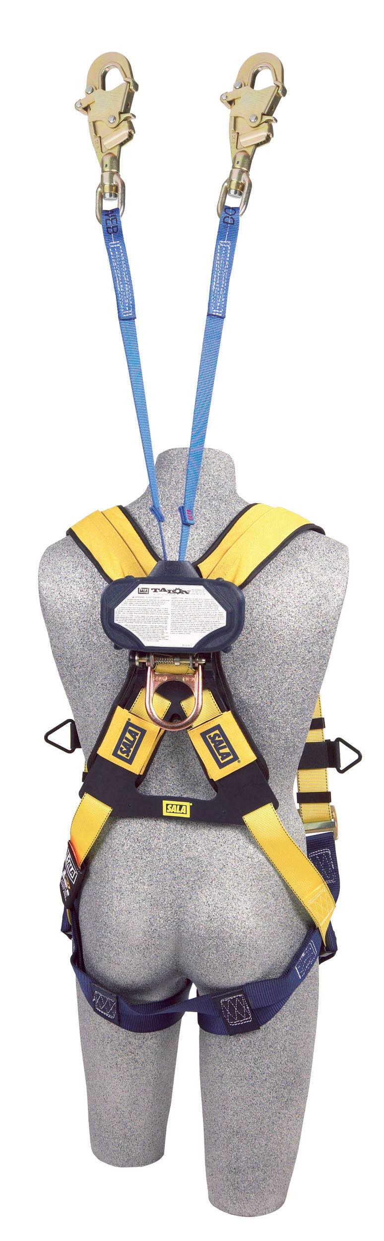 3M DBI-SALA 3102002 - Talon Twin-Leg Quick Connect Self Retracting Lifeline, Web, 6 ft.