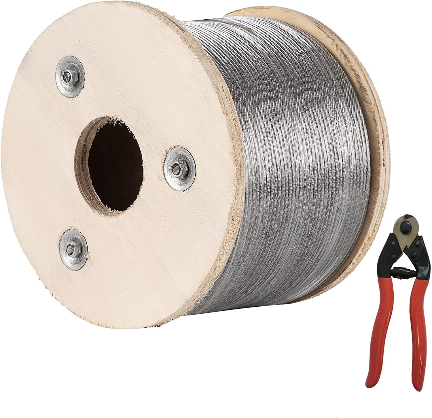 SHZOND T316 Stainless Steel Cable 500ft Aircraft Wire Rope 1/8