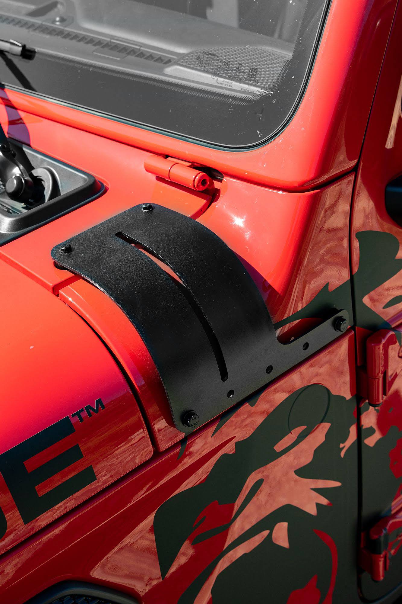 Rampage 7690 Cowl Light Bracket;