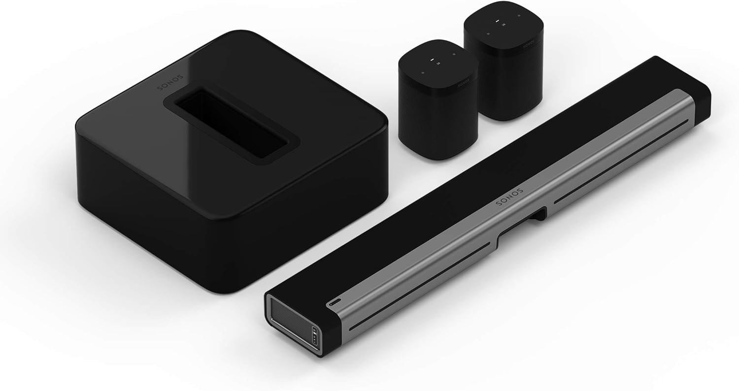 Sonos Playbar - The Mountable Sound Bar for TV, Movies, Music, and More - Black