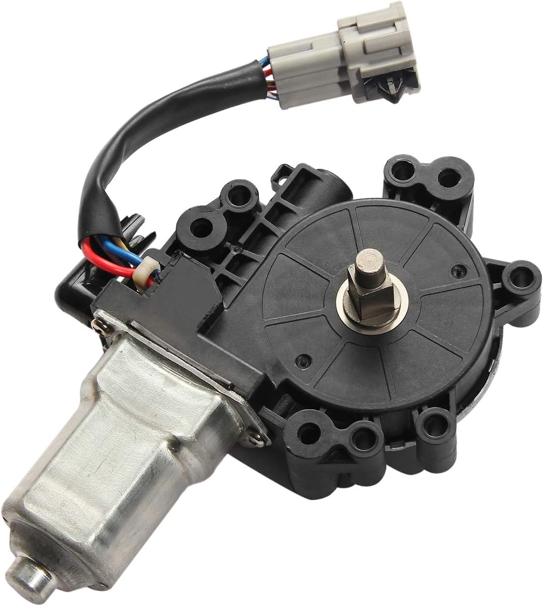 Window Lift Motor Front Left Driver Side | for 2004-2014 Nissan Titan, 2004 Nissan Pathfinder Armada, 2005-2014 Nissan Armada, 2004-2011 Infiniti QX56 | Replace # 80731-ZT01A 80731-9FJ0A