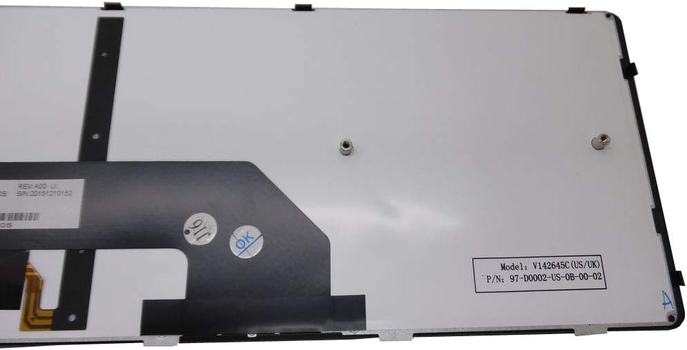 Laptop Keyboard for Gigabyte AORUS X7 DT V6 United States with Black Frame and Colourful Backlit New and Original