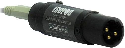 Whirlwind Isopod Line Level Summing Balancer for iPod Pack of 2