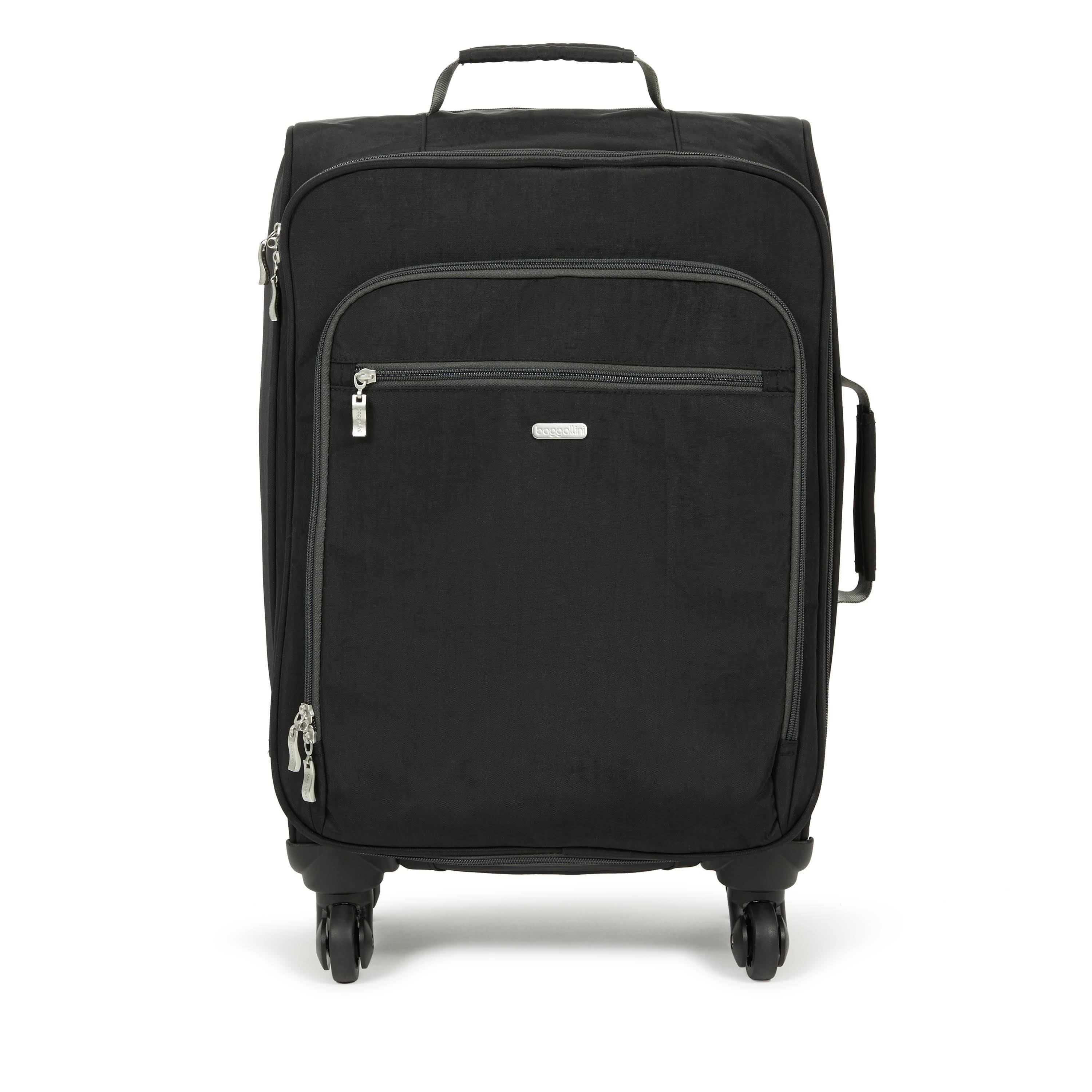 Baggallini 4 Wheel Carry-On Black/Charcoal